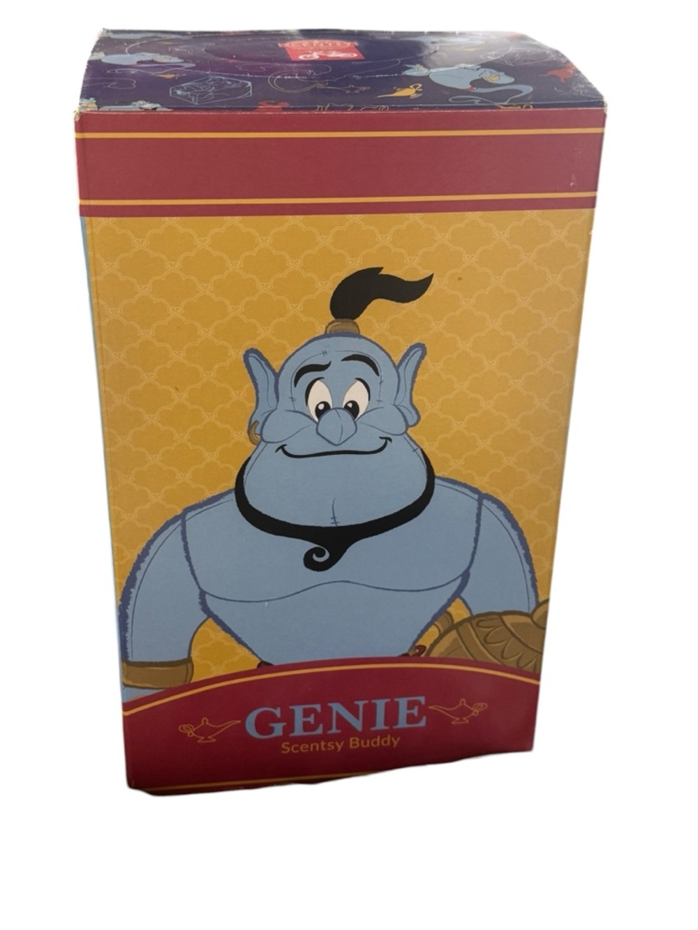 Scentsy Genie Decorative Box - Blue, Gold, Red